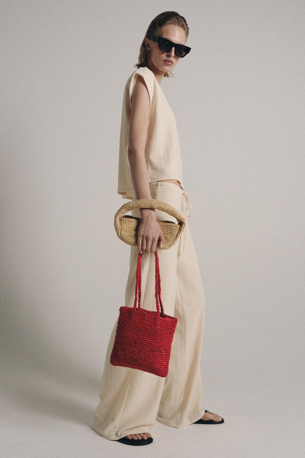 БРЮКИ ПРЯМОГО КРОЯ В СТИЛЕ РУСТИК