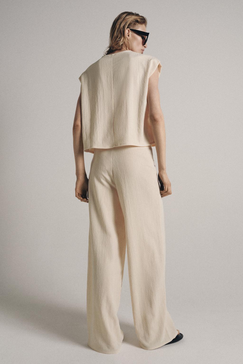 БРЮКИ ПРЯМОГО КРОЯ В СТИЛЕ РУСТИК