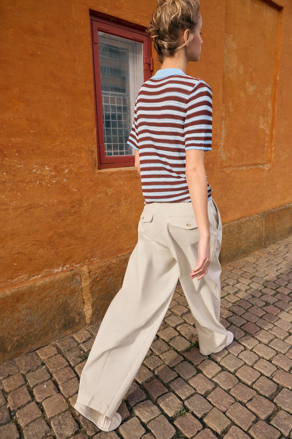 БРЮКИ  С ЗАЩИПАМИ