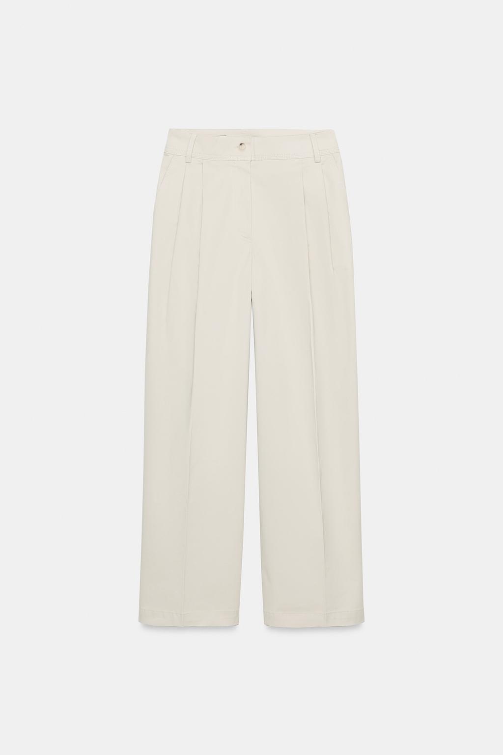 БРЮКИ  С ЗАЩИПАМИ