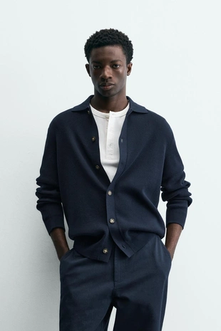 Кардиган классического кроя- Заказать в России