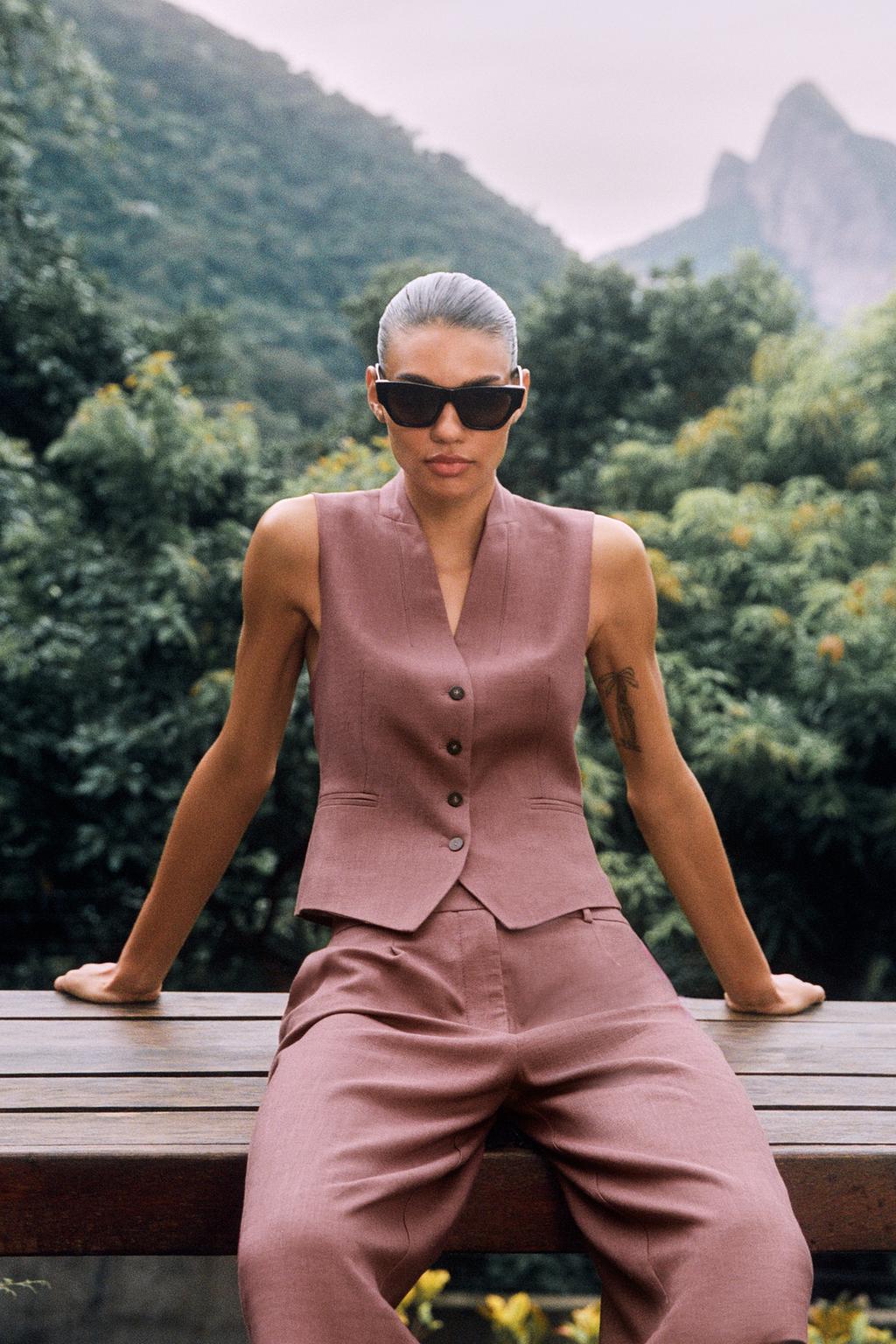 ЖИЛЕТ ИЗО ЛЬНА