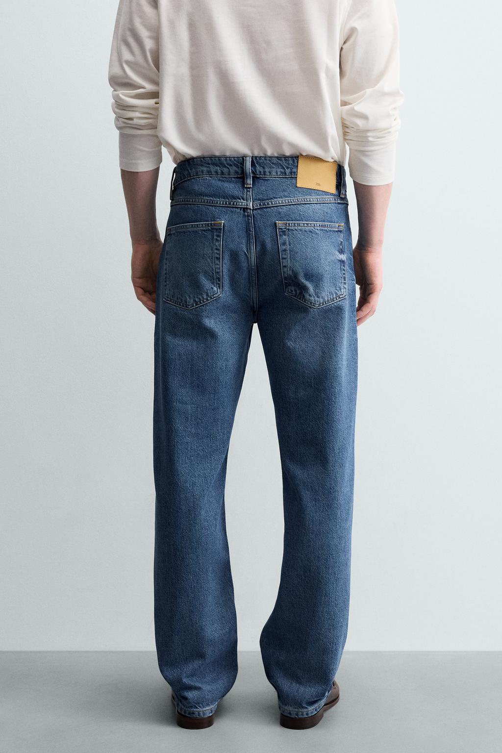 ДЖИНСЫ прямого кроя ИЗ ХЛОПКА И ЛИОЦЕЛЛА