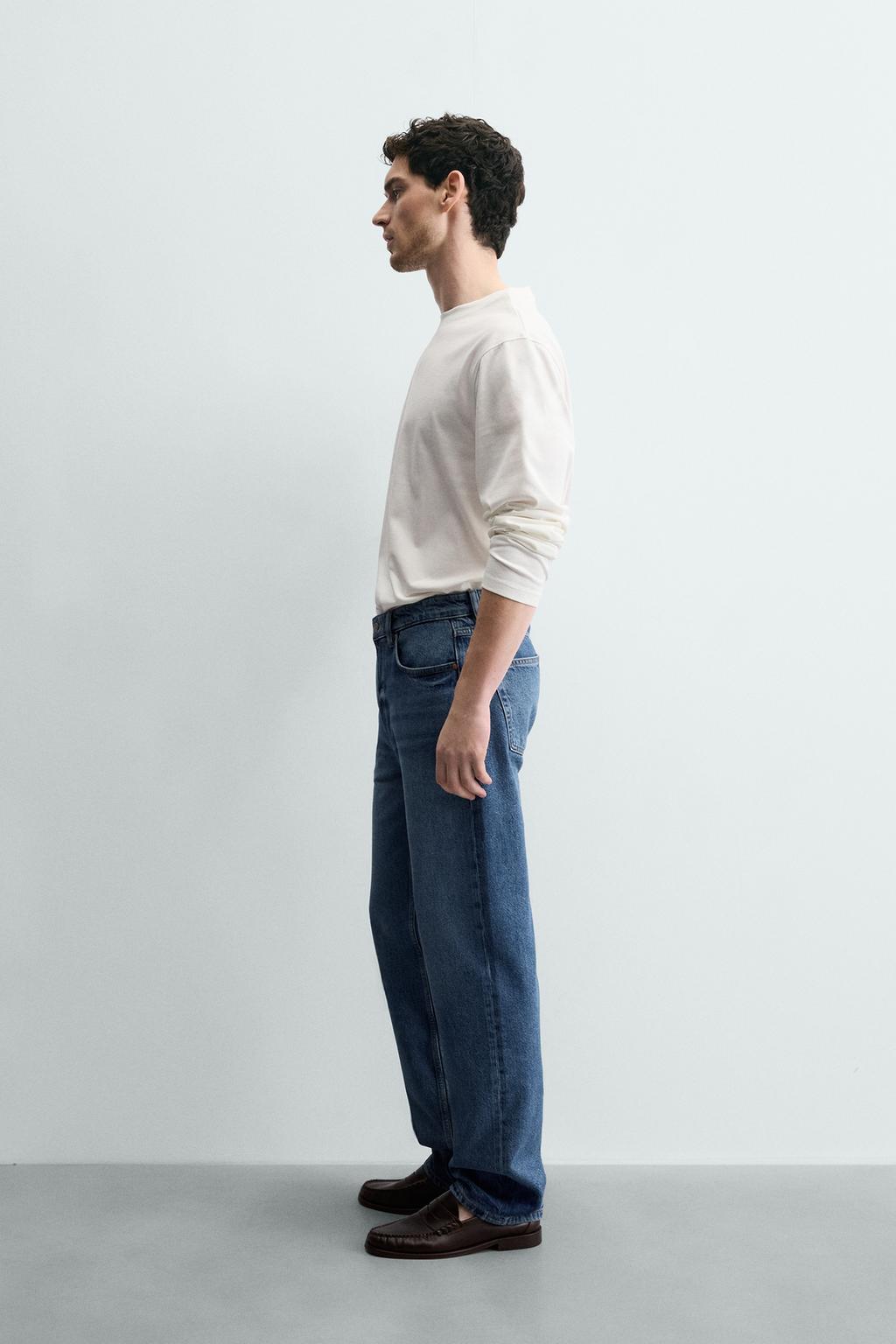 ДЖИНСЫ прямого кроя ИЗ ХЛОПКА И ЛИОЦЕЛЛА