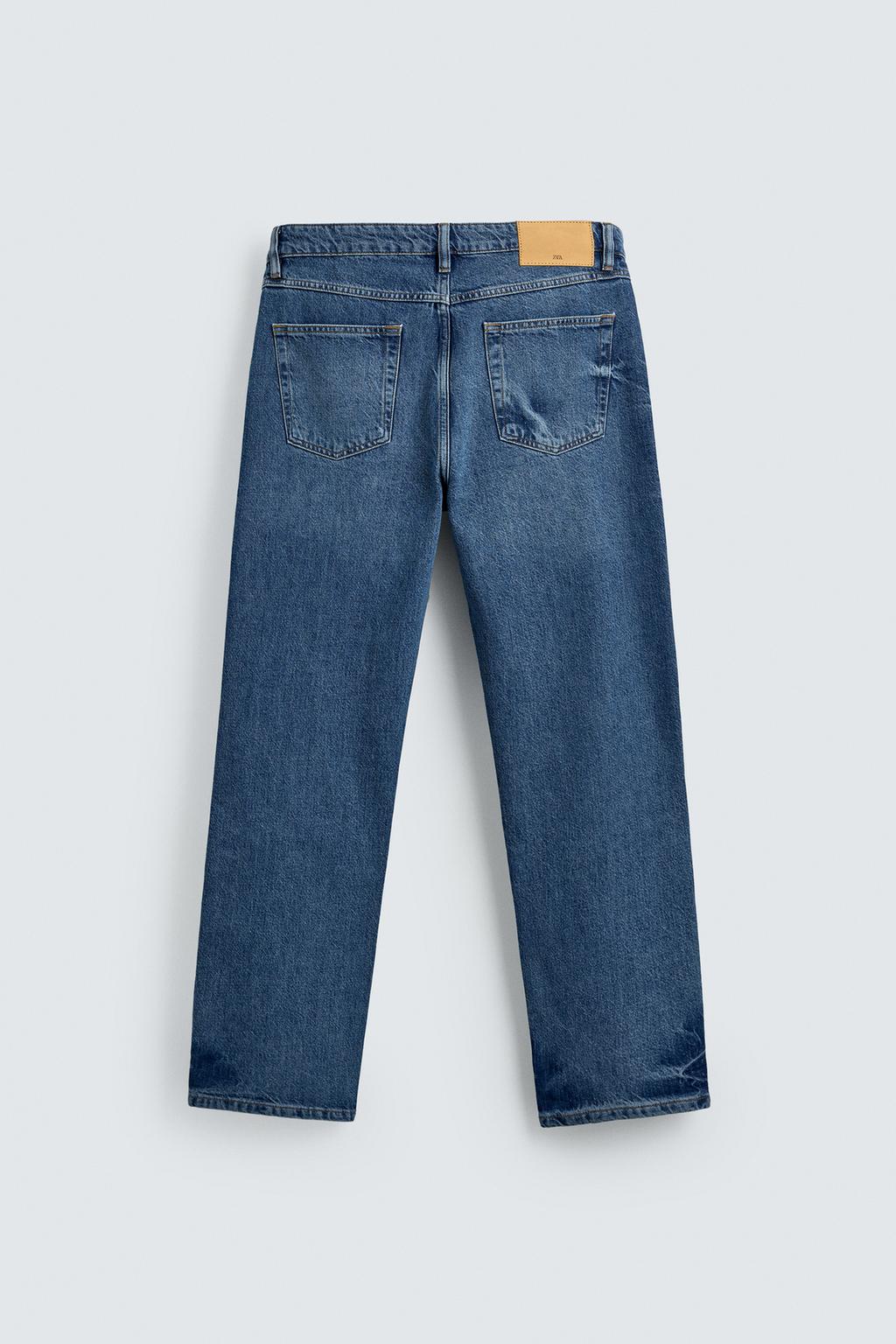 ДЖИНСЫ прямого кроя ИЗ ХЛОПКА И ЛИОЦЕЛЛА