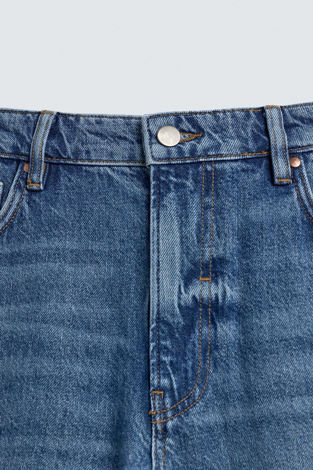 ДЖИНСЫ прямого кроя ИЗ ХЛОПКА И ЛИОЦЕЛЛА