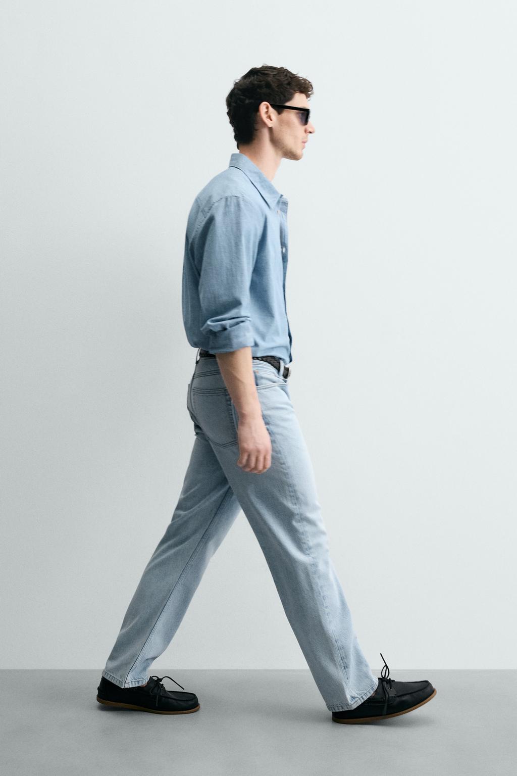 ДЖИНСЫ прямого кроя ИЗ ХЛОПКА И ЛИОЦЕЛЛА