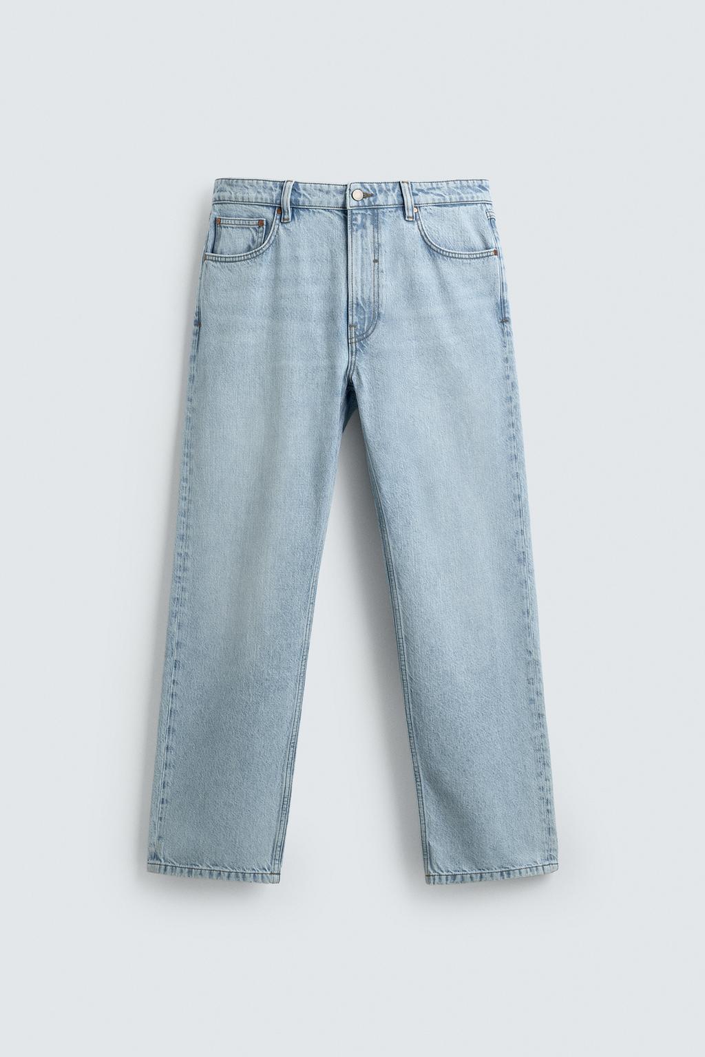 ДЖИНСЫ прямого кроя ИЗ ХЛОПКА И ЛИОЦЕЛЛА