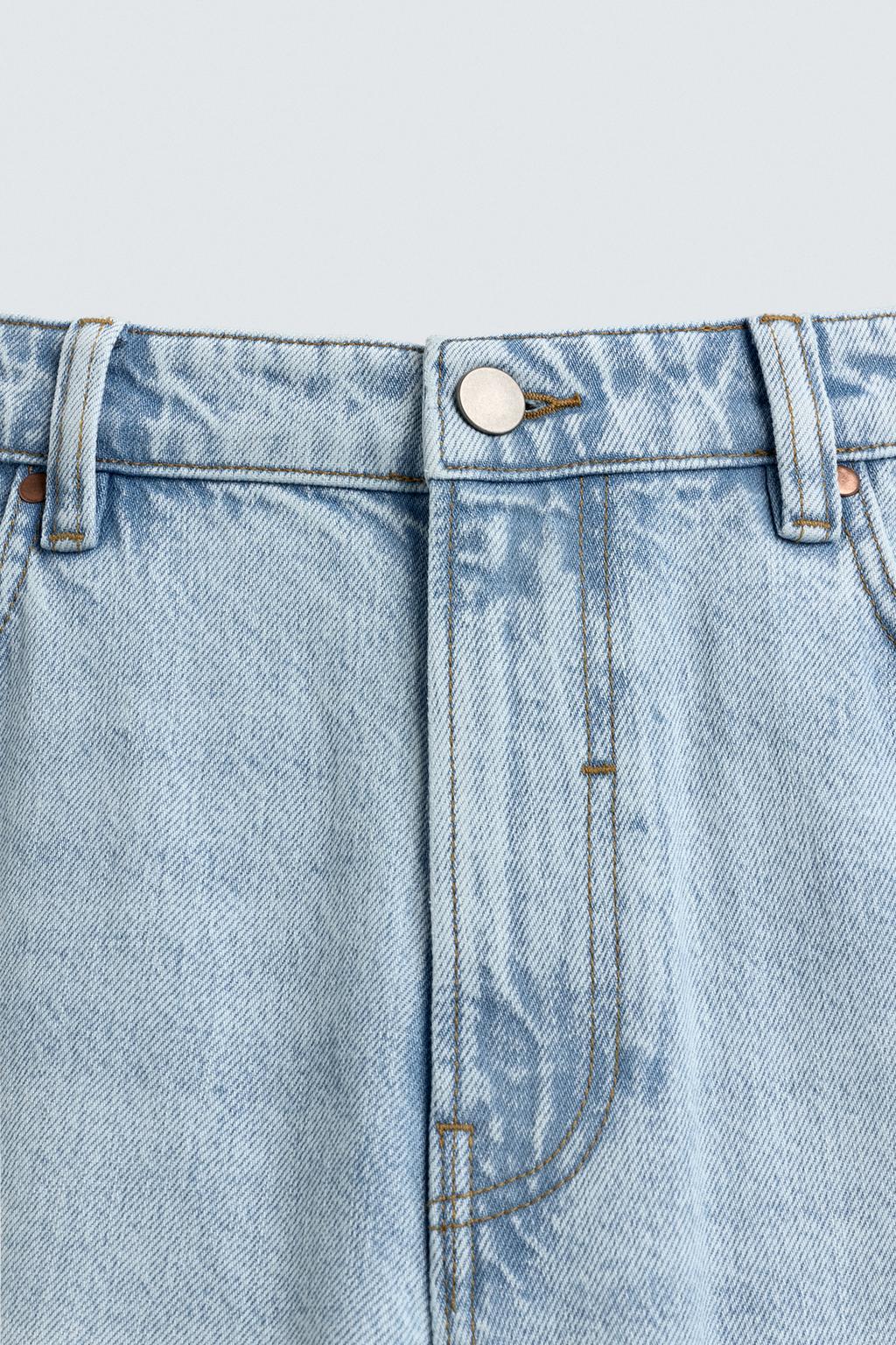 ДЖИНСЫ прямого кроя ИЗ ХЛОПКА И ЛИОЦЕЛЛА