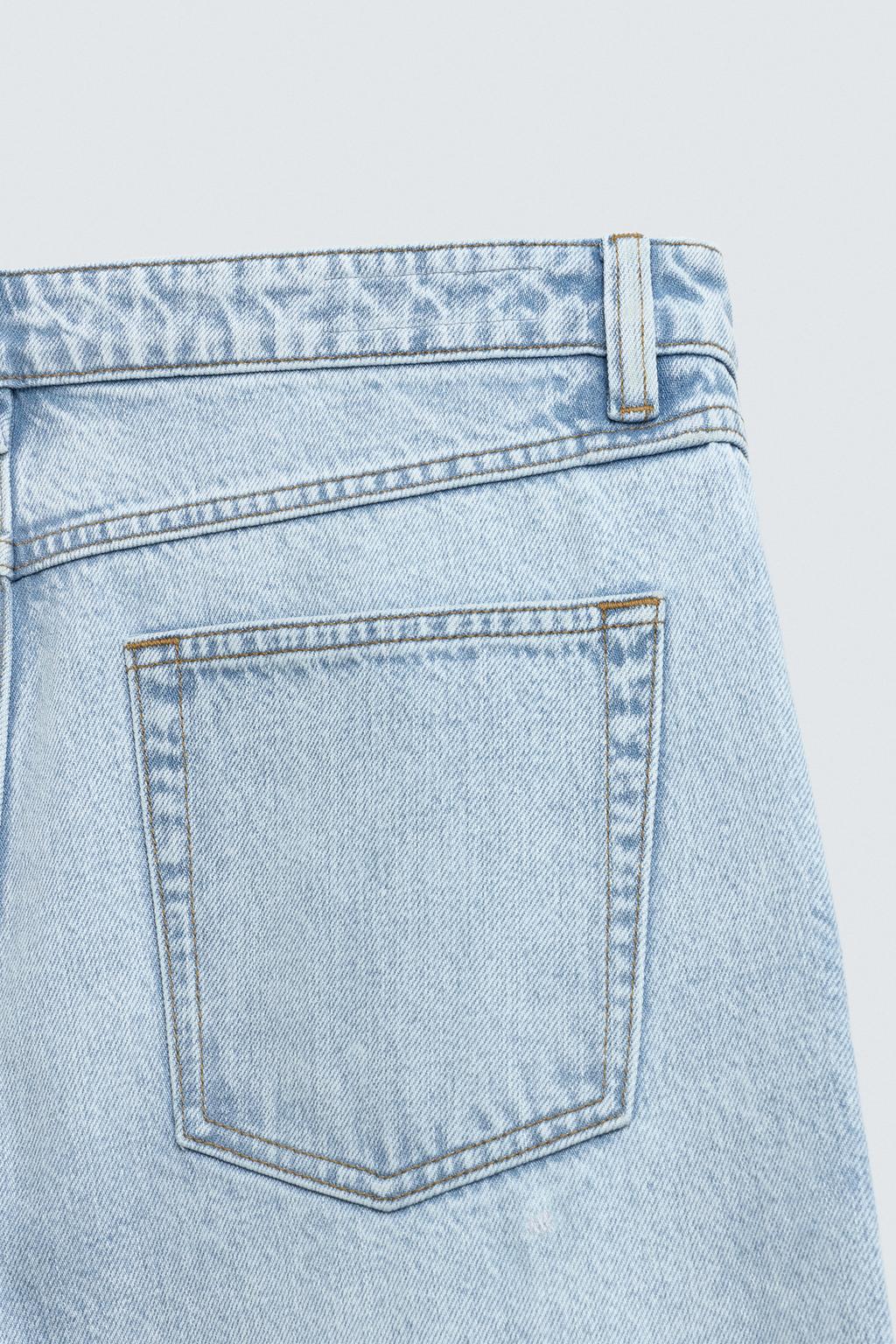 ДЖИНСЫ прямого кроя ИЗ ХЛОПКА И ЛИОЦЕЛЛА