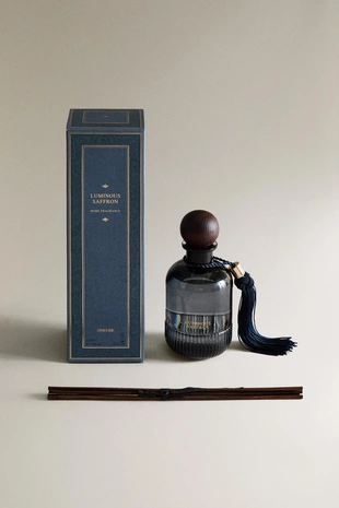 (190 мл) душистый диффузор на трости люминесцентный шафран- Заказать в России