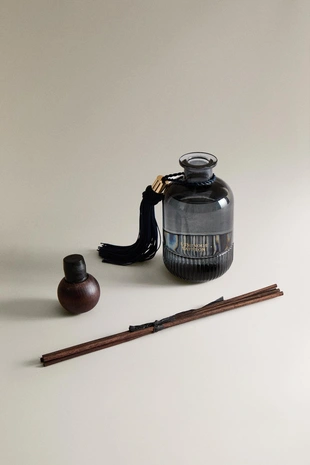 (190 мл) душистый диффузор на трости люминесцентный шафран- Заказать в России