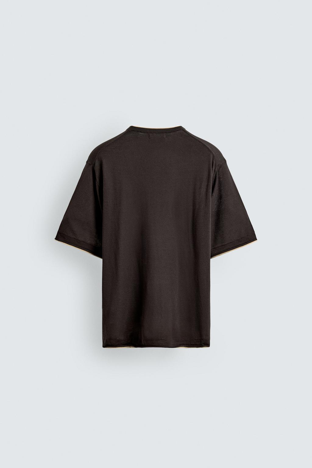 ФУТБОЛКА С КОНТРАСТНОЙ ОТДЕЛКОЙ