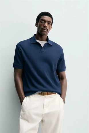 Поло в вертикальный рубчик- Заказать в России