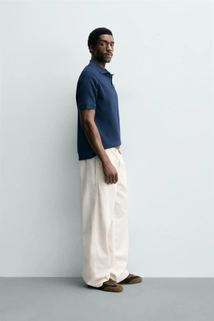 Поло в вертикальный рубчик- Заказать в России