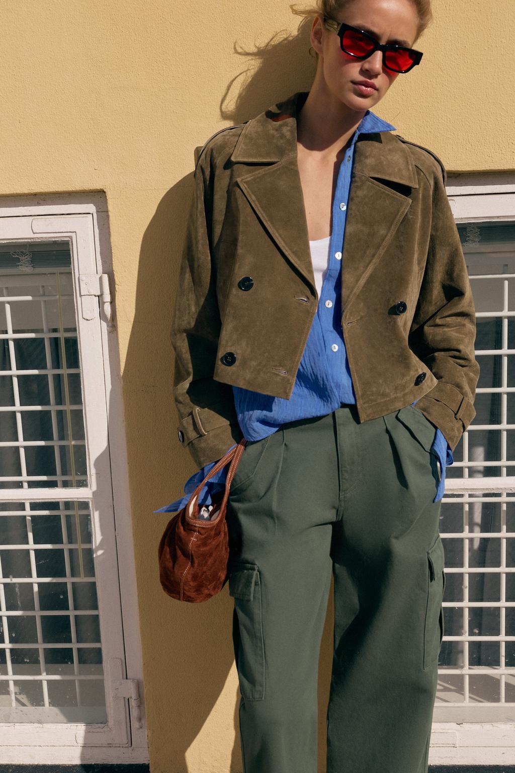 ДЖИНСЫ Z1975 КАРГО СО СРЕДНЕЙ ПОСАДКОЙ