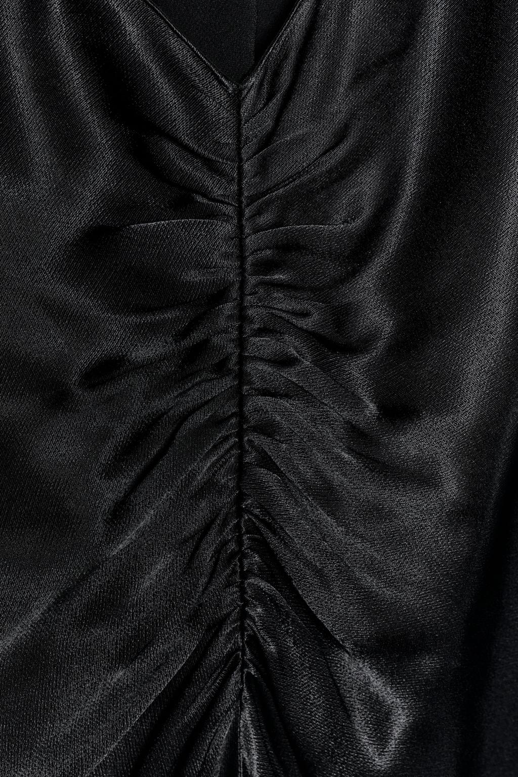 АТЛАСНОЕ ПЛАТЬЕ ХАЛТЕР — ZW COLLECTION