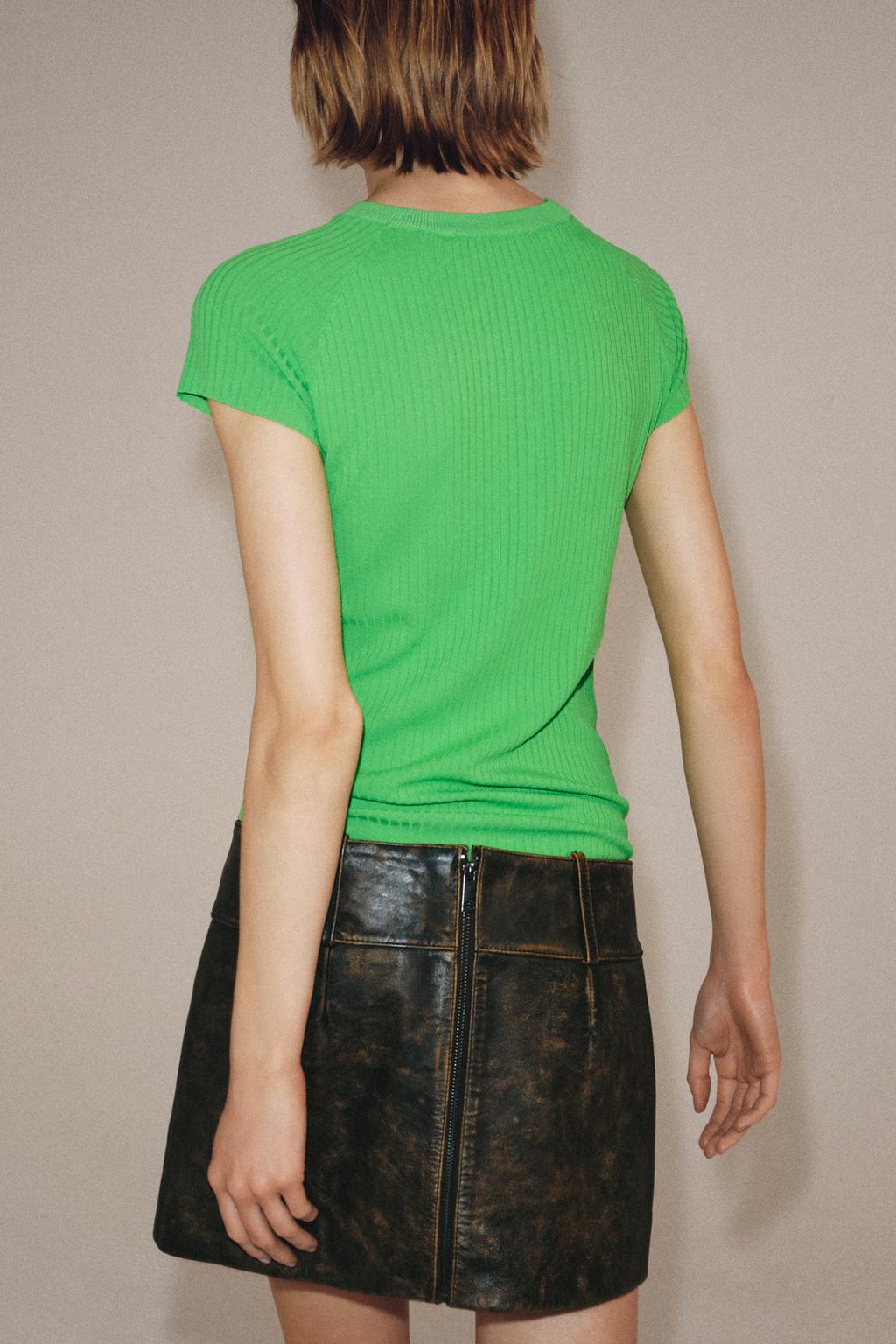 ТОП В РУБЧИК С КОРОТКИМ РУКАВОМ