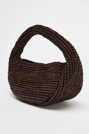 Сумка-клатч из рафии- Заказать в России