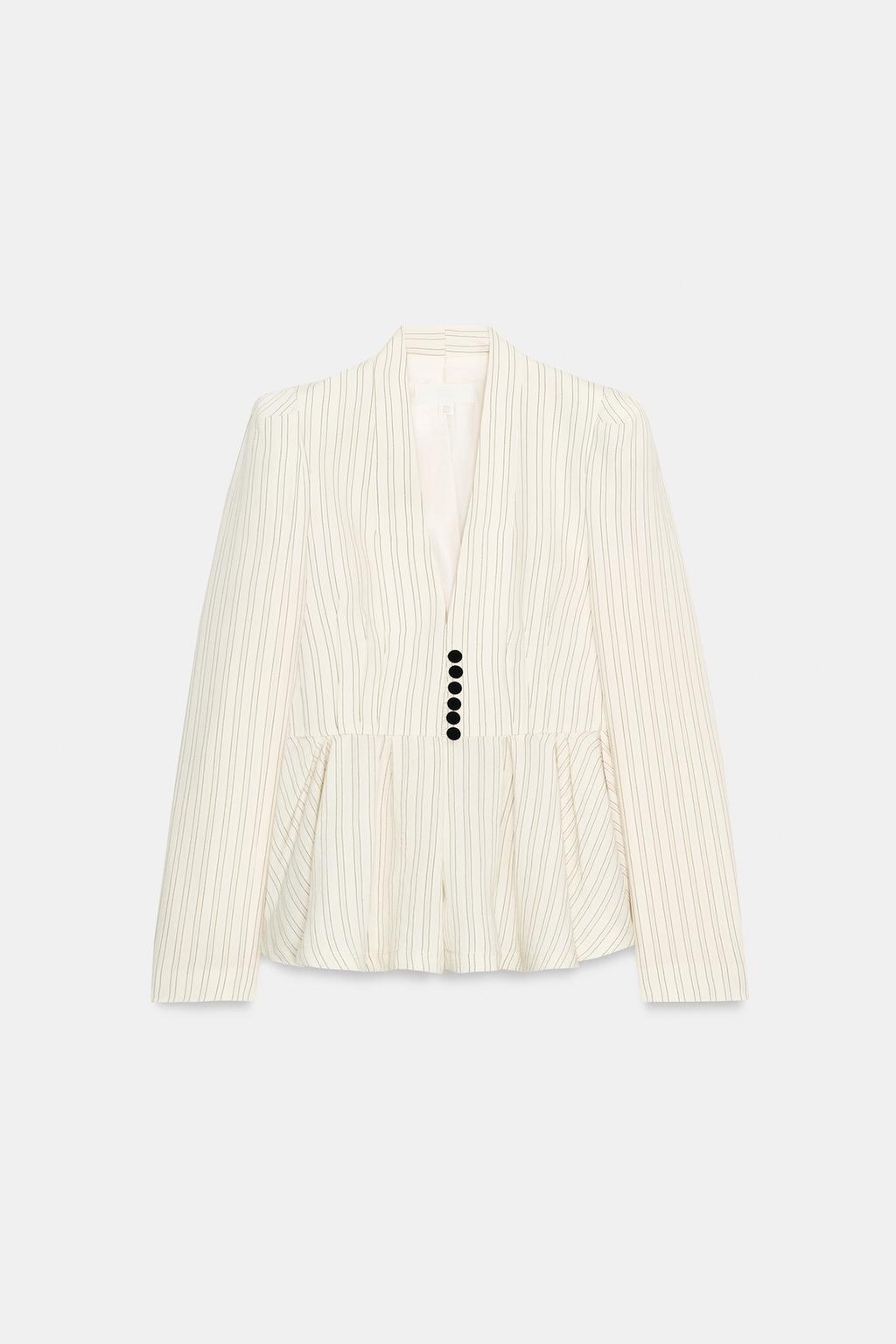 БЛЕЙЗЕР С БАСКОЙ В ПОЛОСКУ