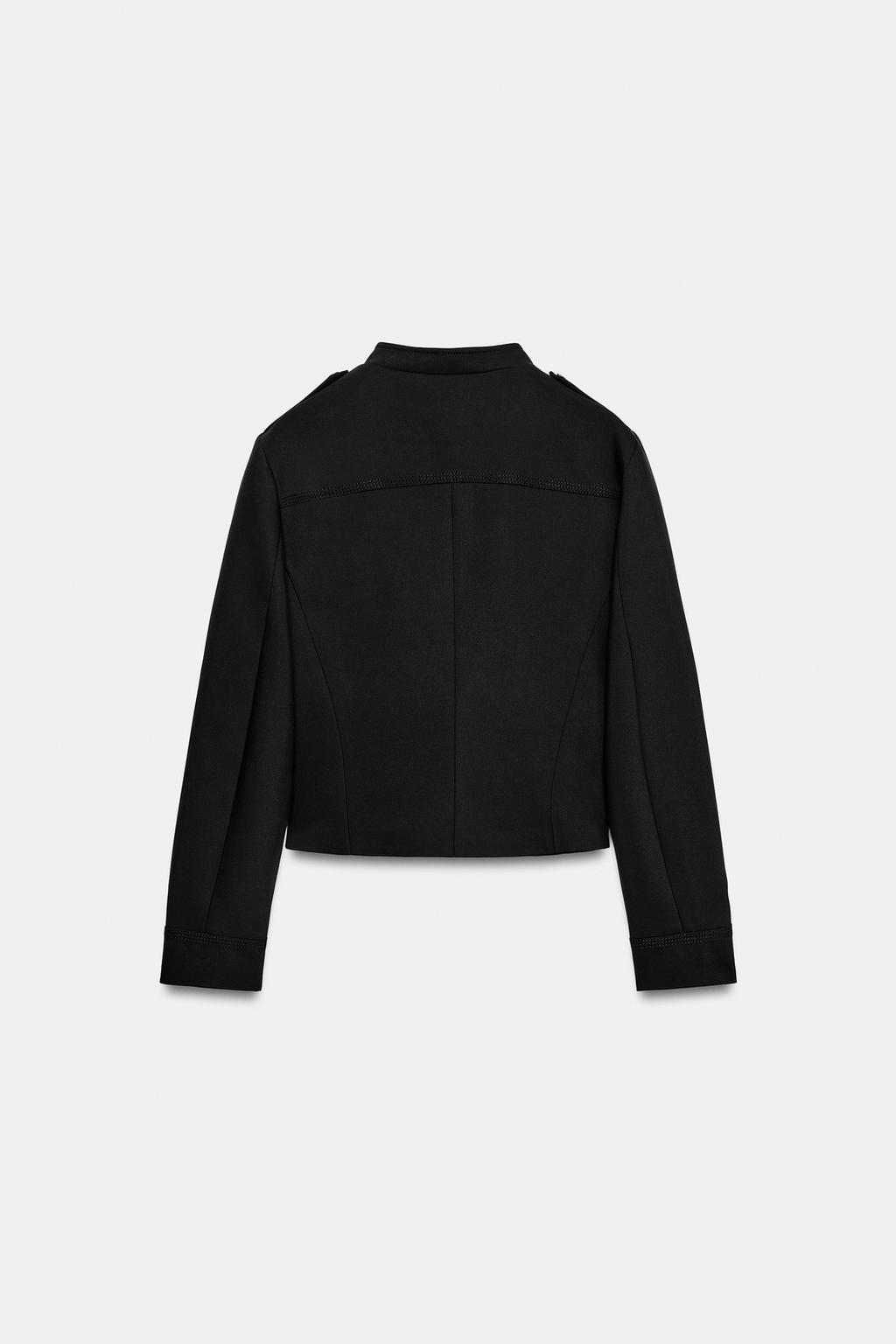 ПРИТАЛЕННЫЙ БЛЕЙЗЕР С ПУГОВИЦАМИ