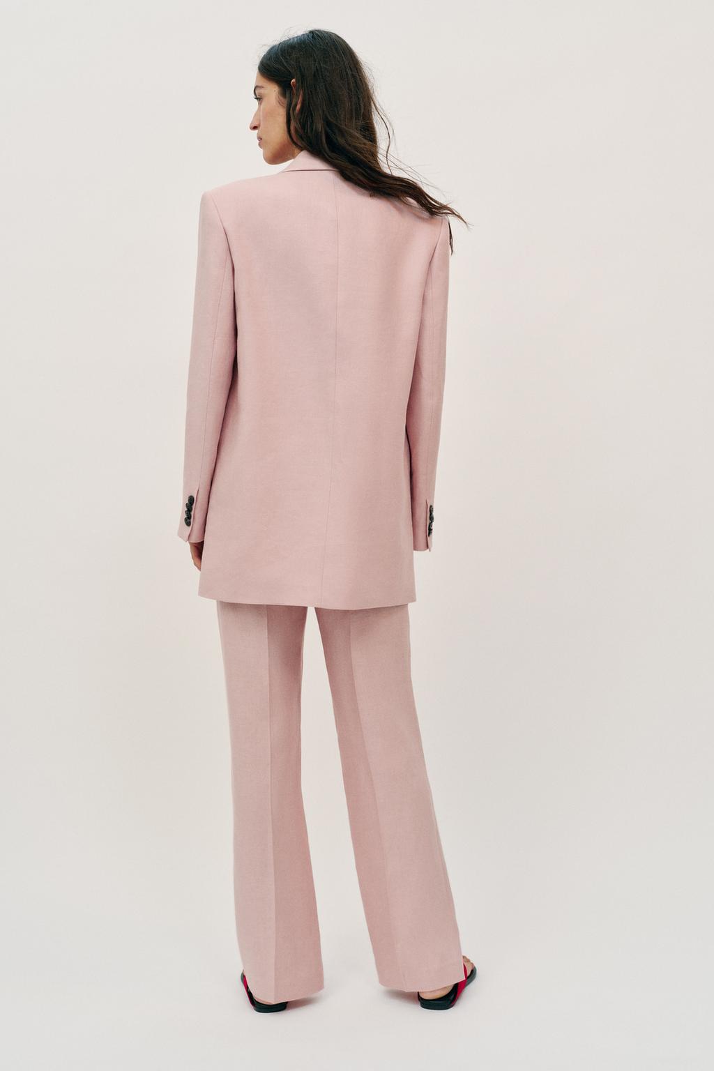 ДВУБОРТНЫЙ БЛЕЙЗЕР ИЗ 100% ЛЬНА