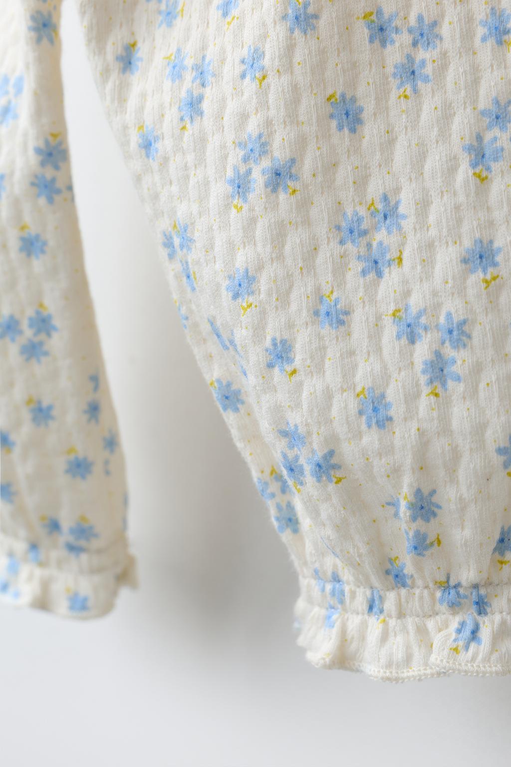 БРЮКИ-ДЖОГГЕРЫ С ЦВЕТОЧНЫМ УЗОРОМ