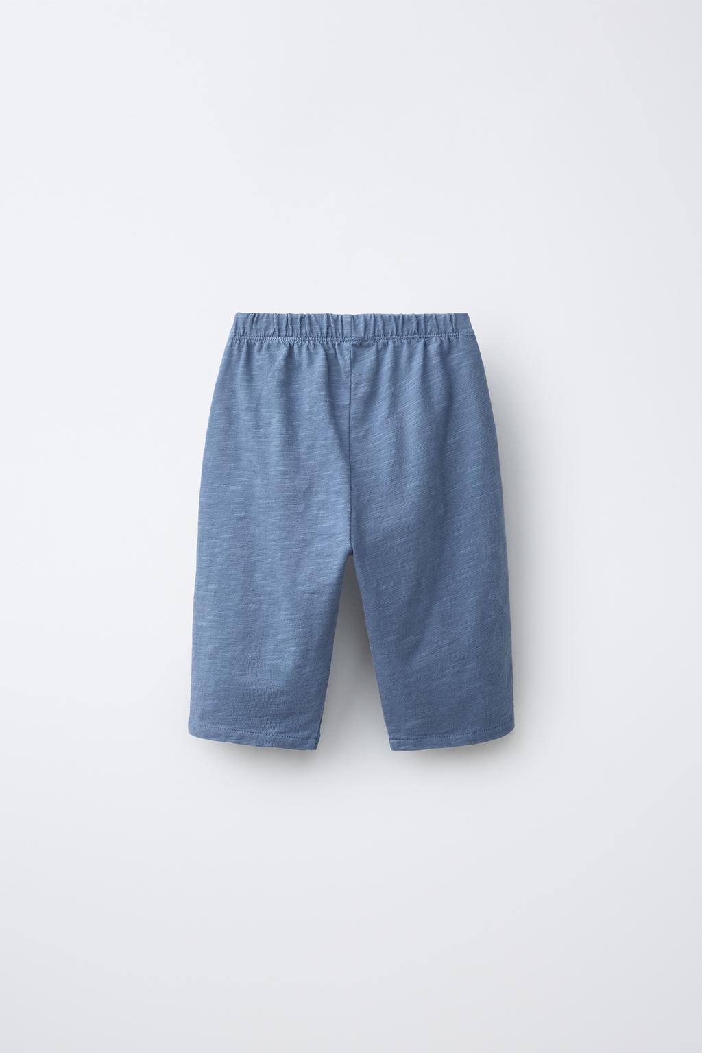 БРЮКИ КОМБИНИРОВАННОЙ ТЕКСТУРЫ