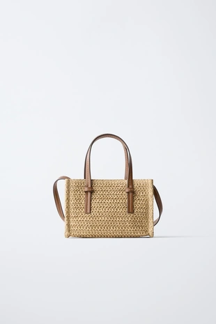 Сумка через плечо из рафии- Заказать в России