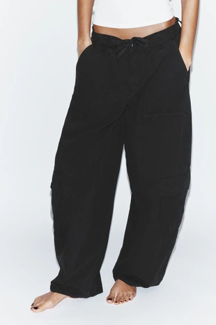 Брюки карго оверсайз- Заказать в России