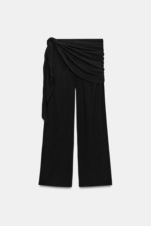 Широкие брюки с платком- Заказать в России