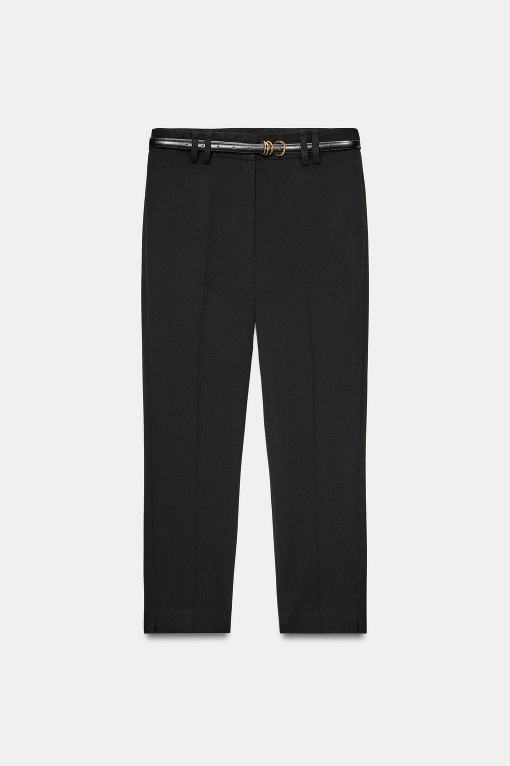 БРЮКИ КАПРИ С РЕМНЕМ