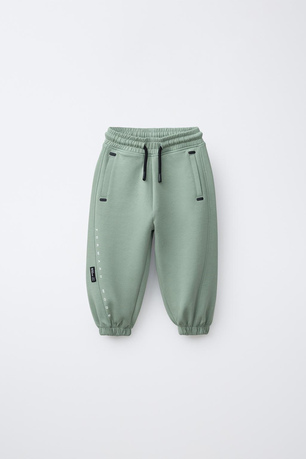 БРЮКИ-ДЖОГГЕРЫ ИЗ ТКАНИ ИНТЕРЛОК