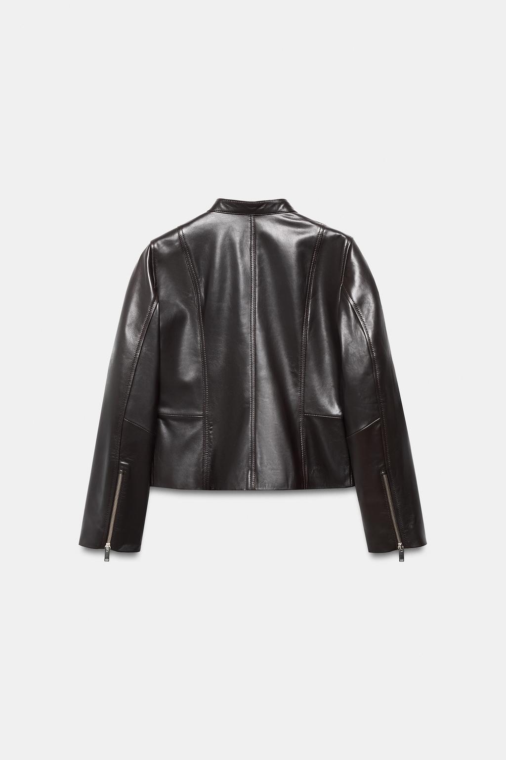 Куртка из коллекции zw limited edition из 100% кожи