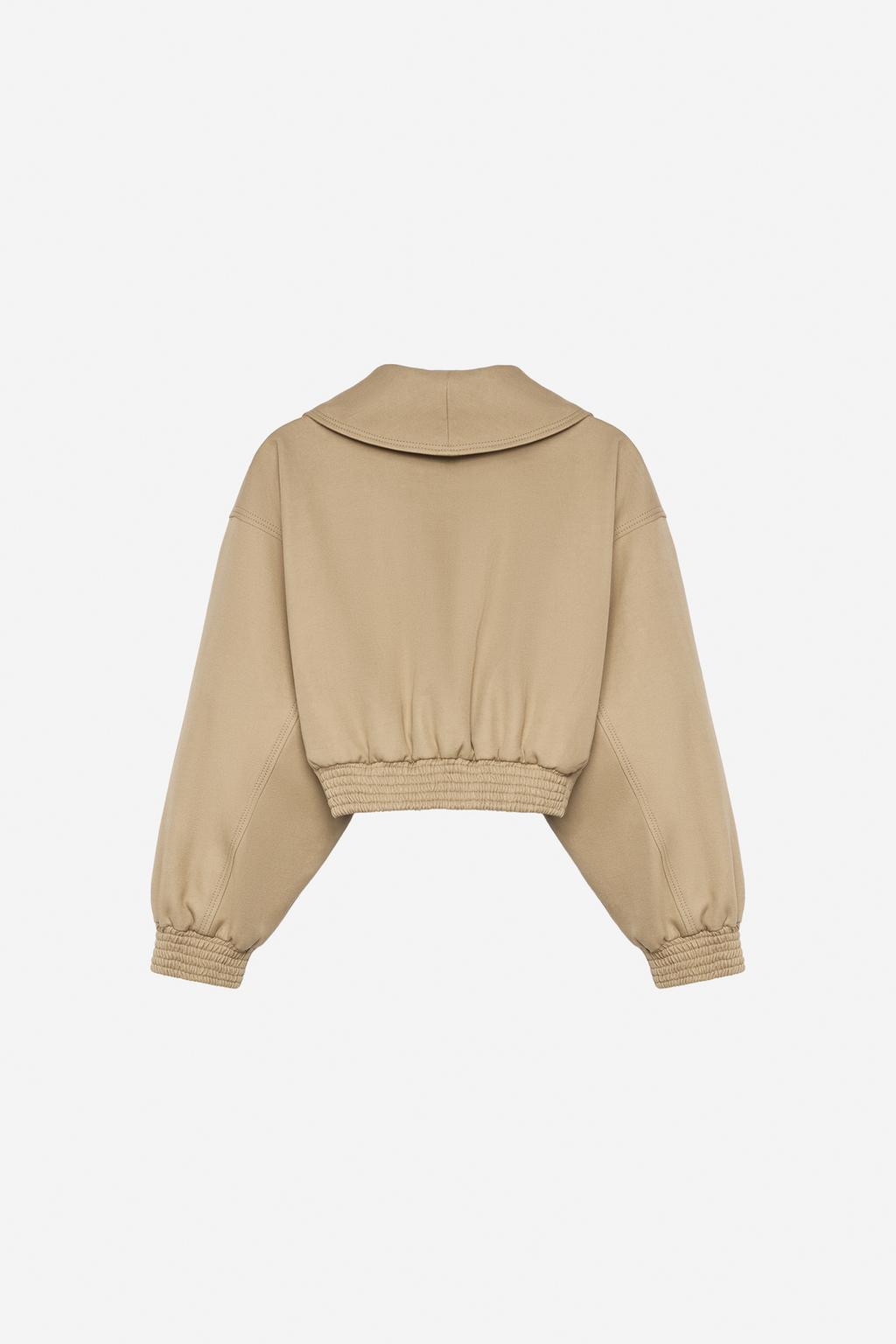 УКОРОЧЕННАЯ КУРТКА — ZARA WOMAN