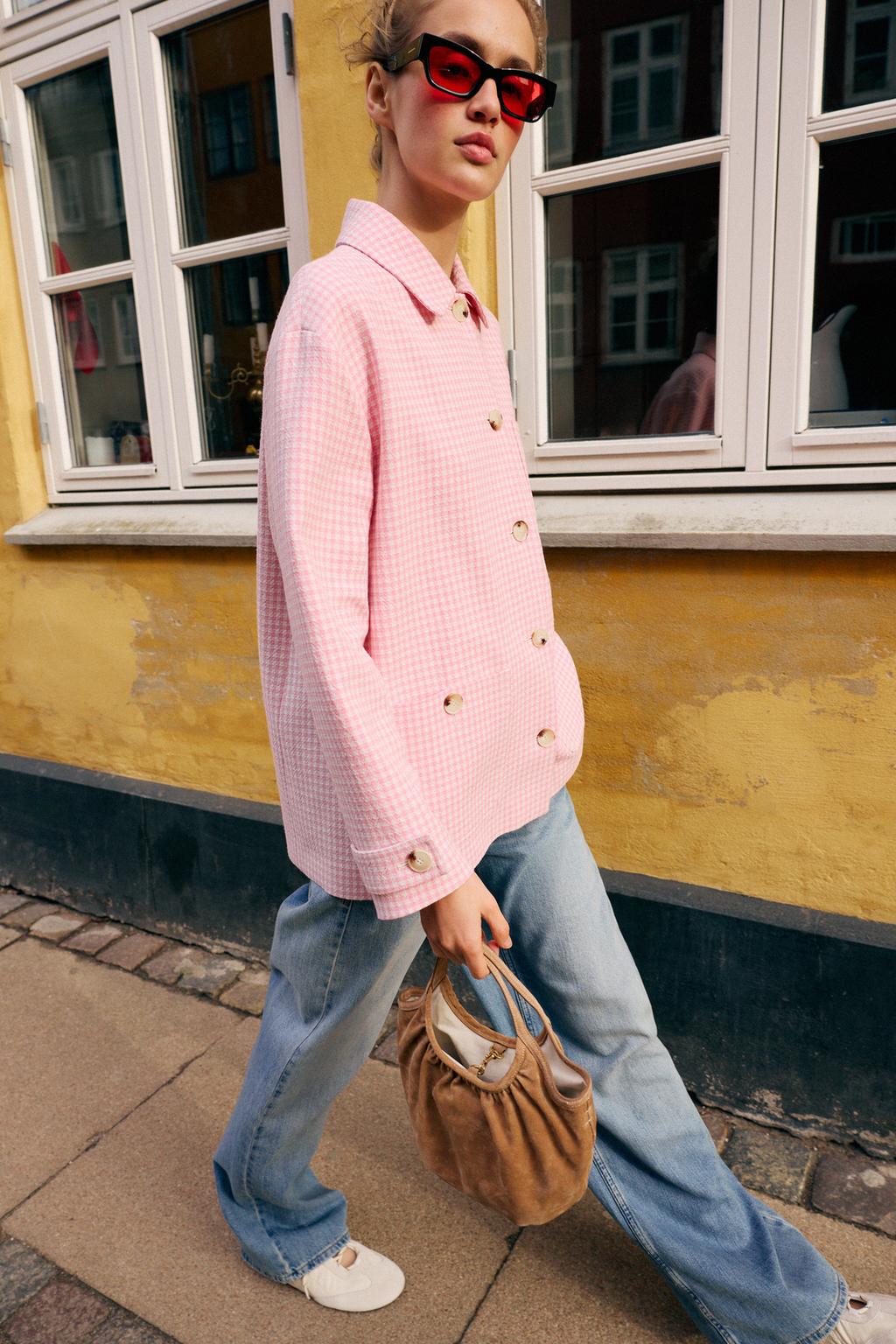 КУРТКА В КЛЕТКУ ВИШИ