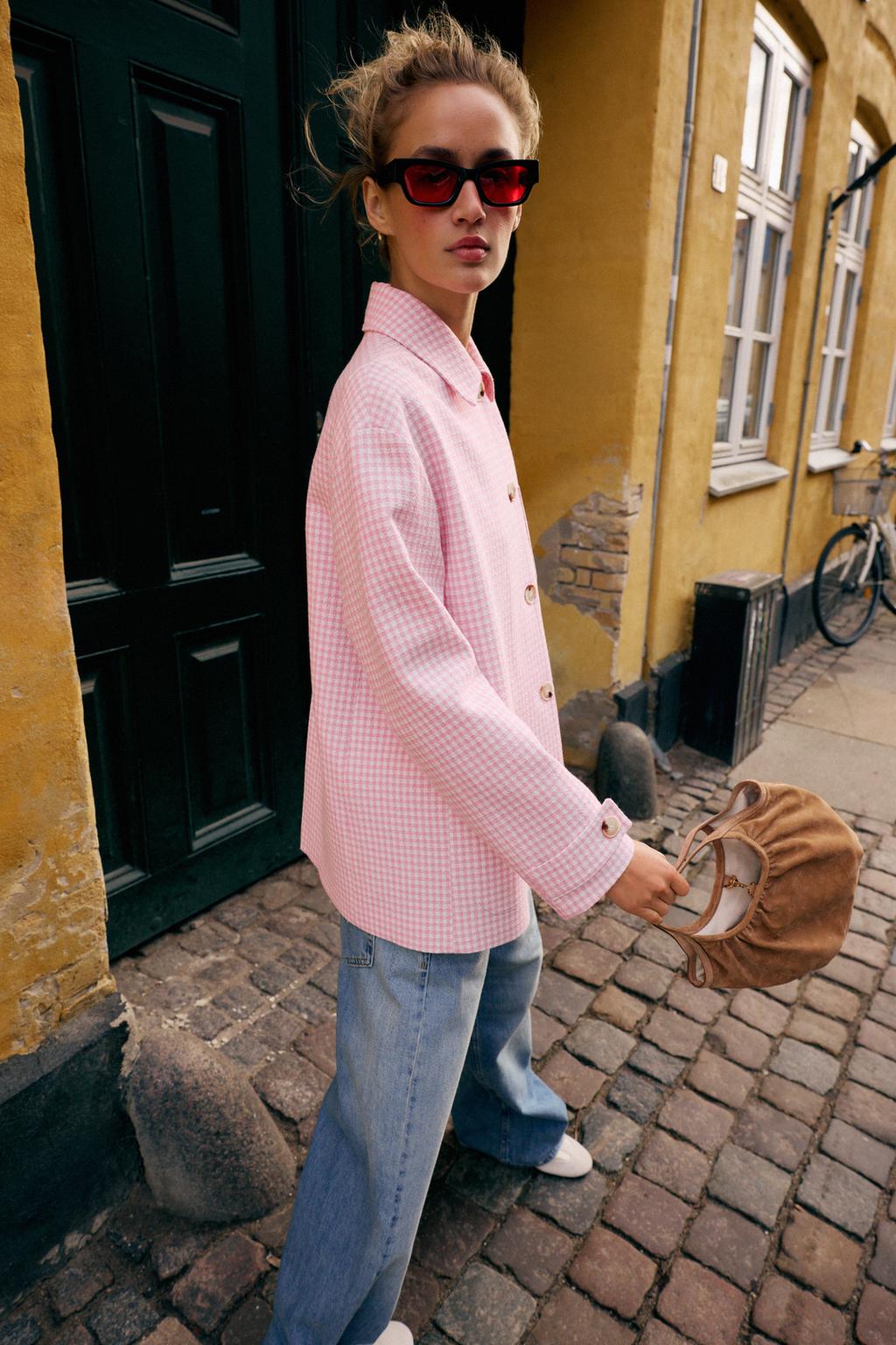 КУРТКА В КЛЕТКУ ВИШИ