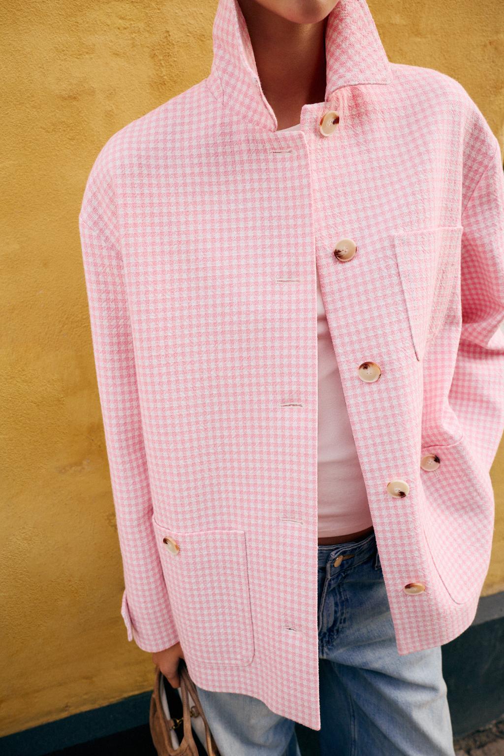 КУРТКА В КЛЕТКУ ВИШИ