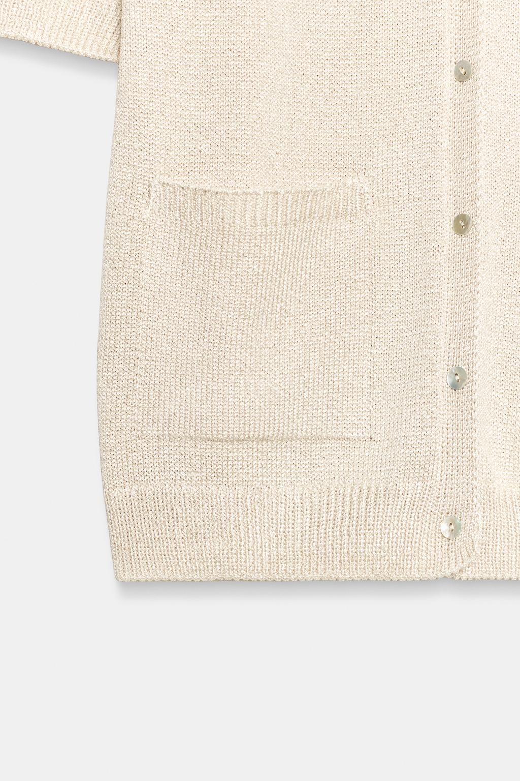 КАРДИГАН С КОРОТКИМИ РУКАВАМИ