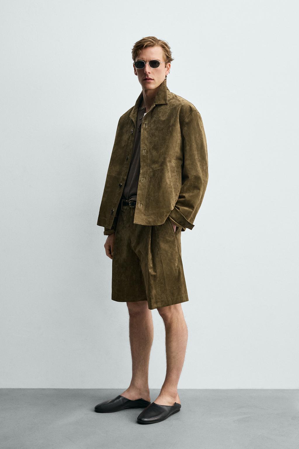 ШОРТЫ  ИЗ ЗАМШИ