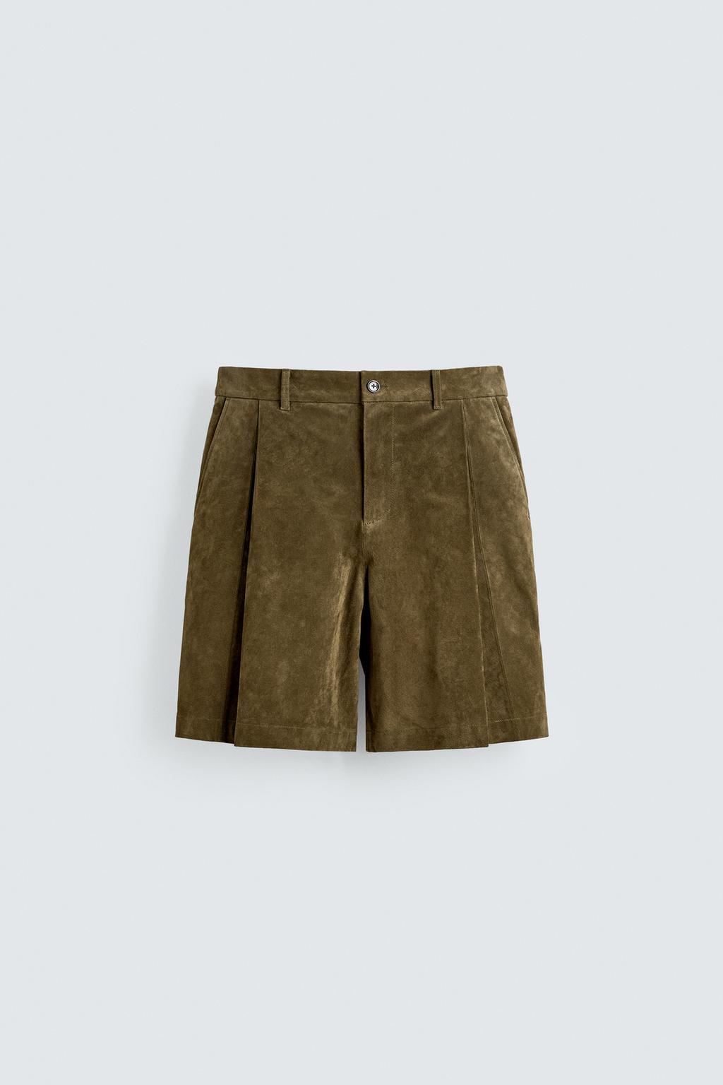 ШОРТЫ  ИЗ ЗАМШИ