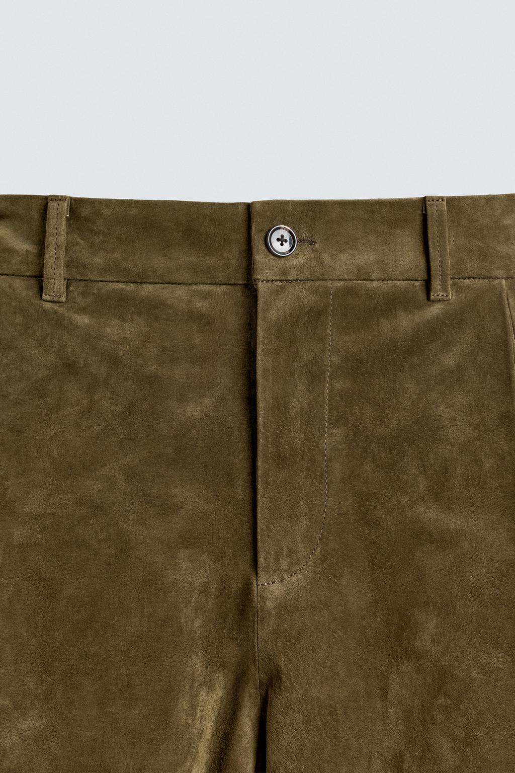 ШОРТЫ  ИЗ ЗАМШИ