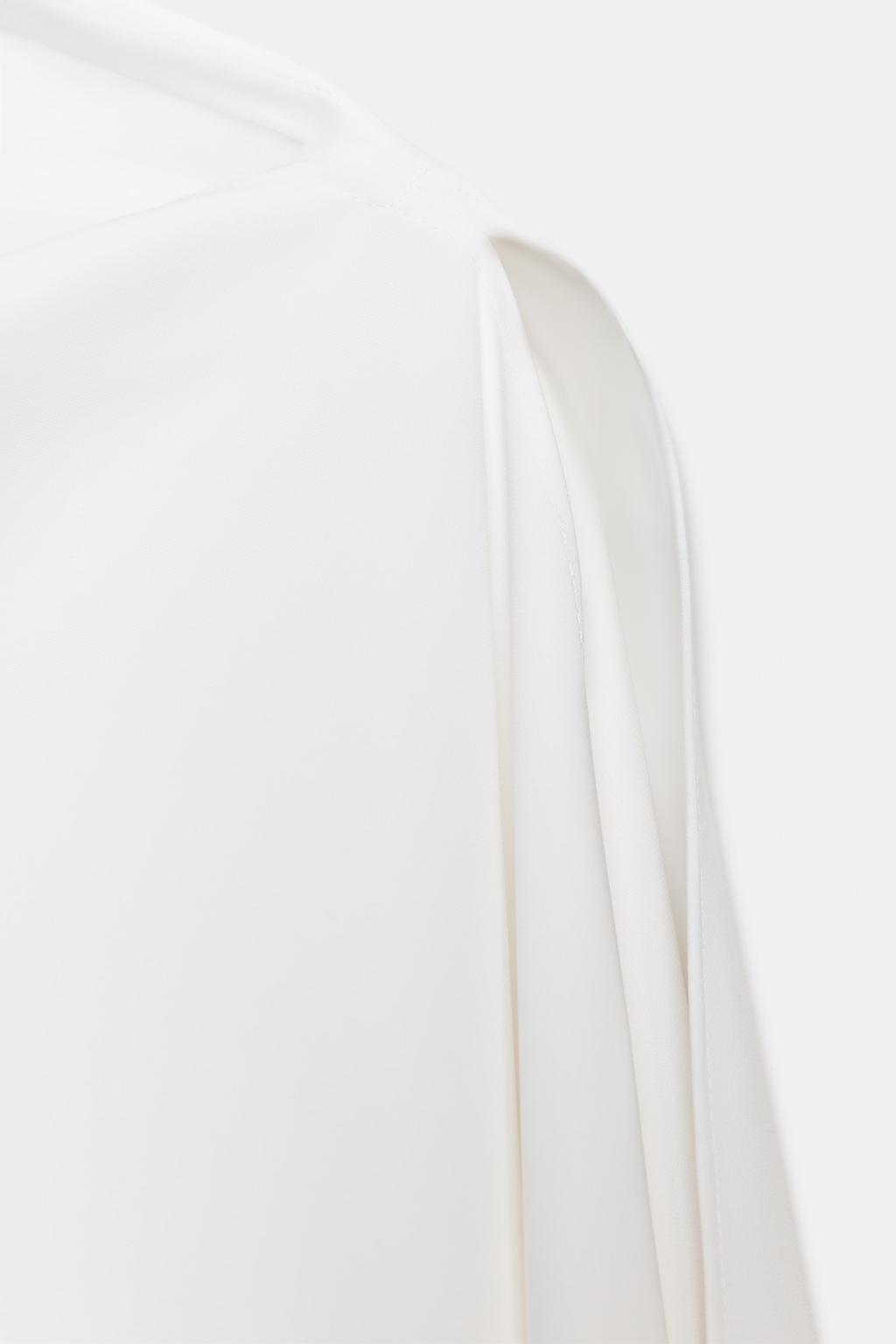 ТОП-НАКИДКА АСИММЕТРИЧНОГО КРОЯ — ZW COLLECTION