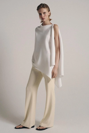 Топ-накидка асимметричного кроя — Zw Collection- Заказать в России