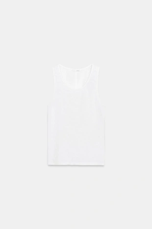 Топ с круглым вырезом- Заказать в России