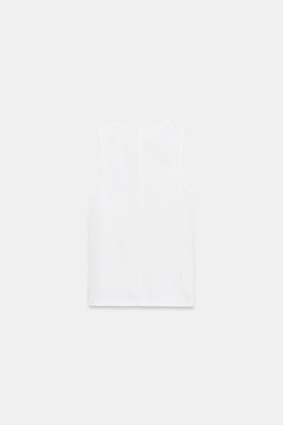 Топ с круглым вырезом- Заказать в России