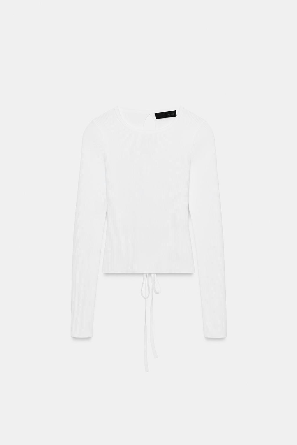 ТОП С БУСИНАМИ НА СПИНЕ