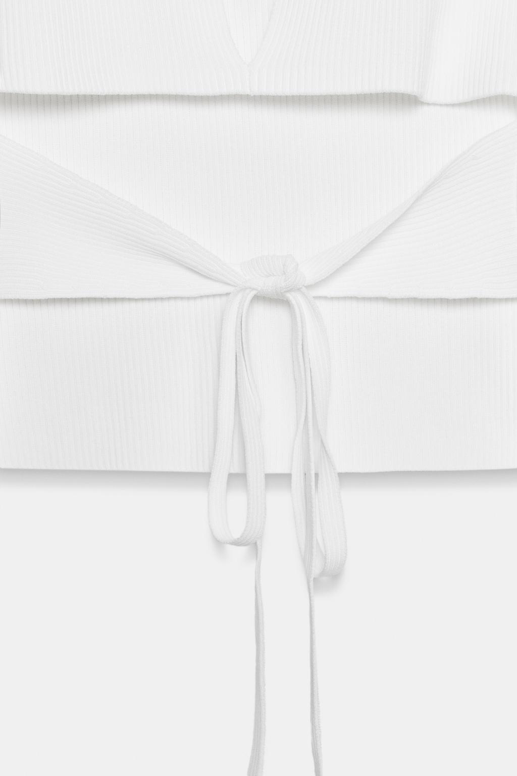 ТОП С БУСИНАМИ НА СПИНЕ