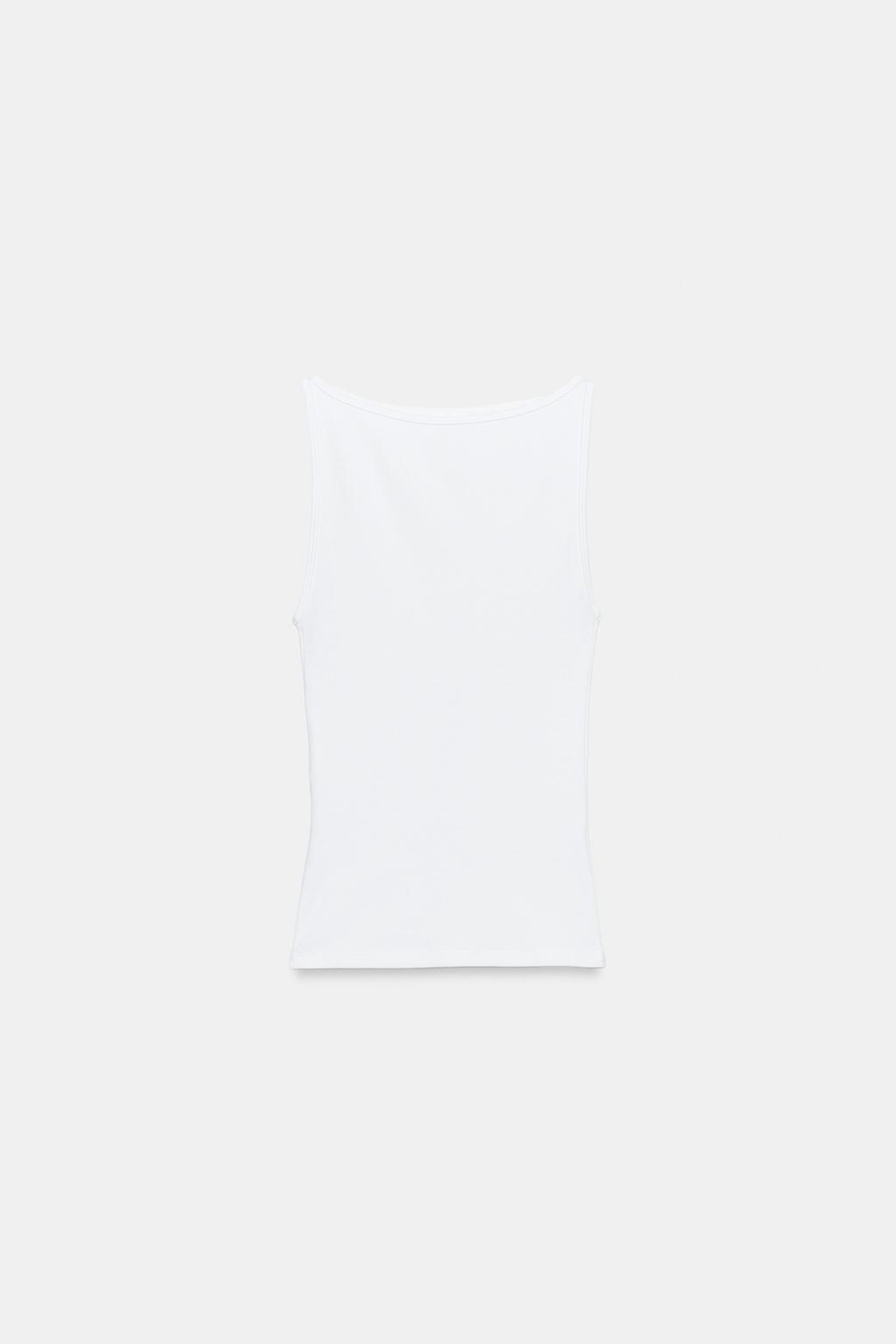 МИНИМАЛИСТИЧНЫЙ ТОП БЕЗ РУКАВОВ