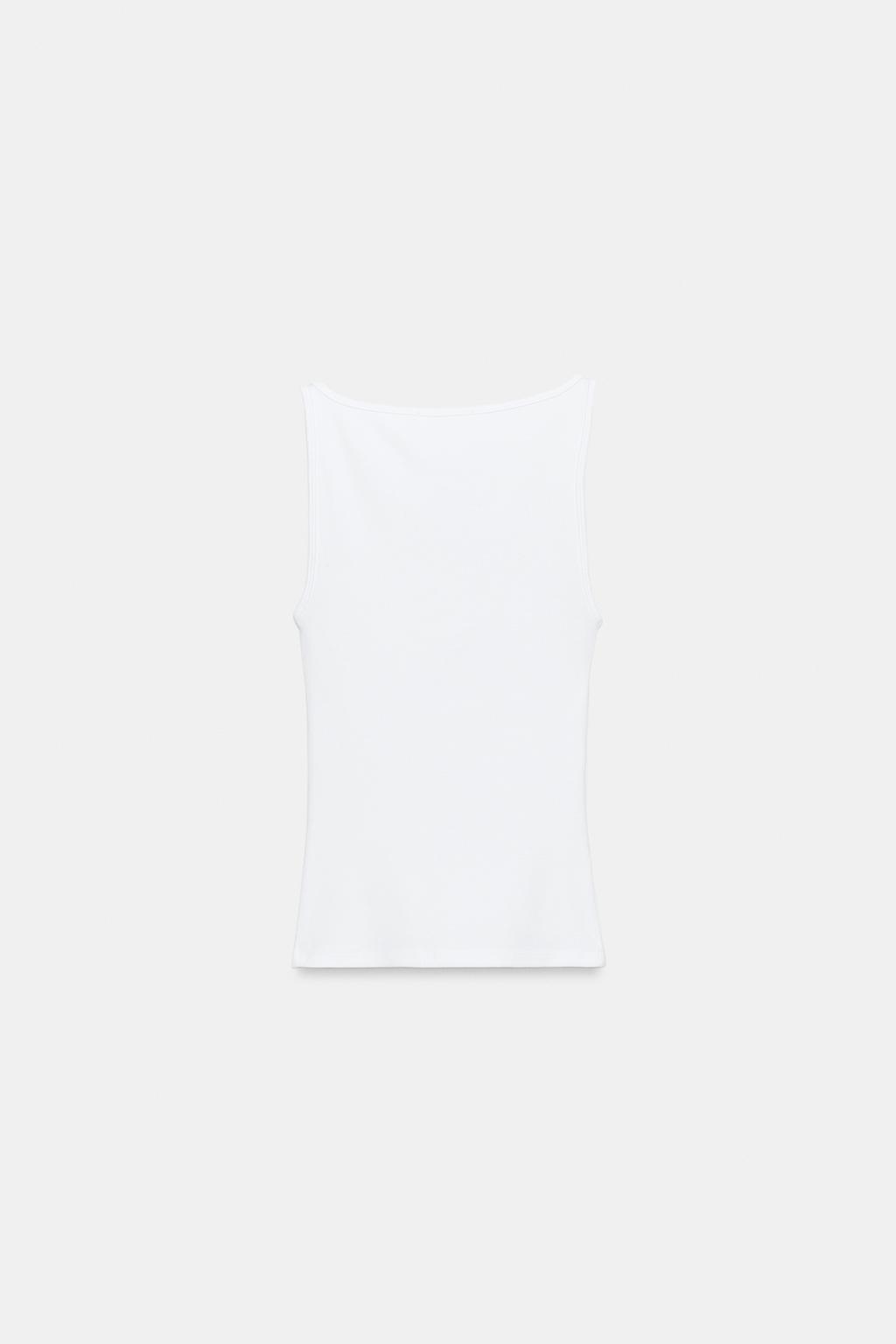 МИНИМАЛИСТИЧНЫЙ ТОП БЕЗ РУКАВОВ